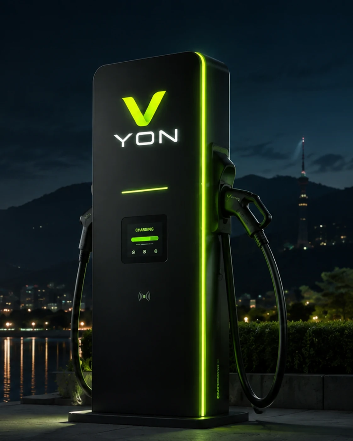 EV charging hardware concept